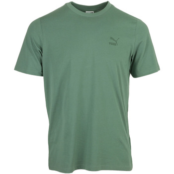Vêtements Homme T-shirts manches courtes gro Puma Classics Small Logo TeeBA Vert