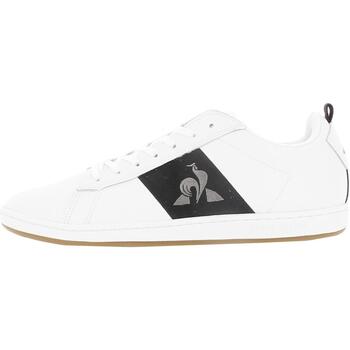 Chaussures Homme Baskets mode Le Coq Sportif Courtclassic twill optical white/black Blanc