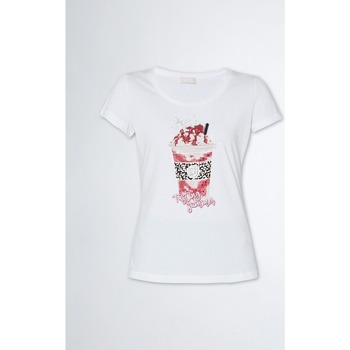 Vêtements Femme T-shirts & Polos Liu Jo WA3354J5923 Blanc