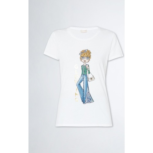 Vêtements Femme T-shirts & Polos Liu Jo WA3420J5923 Blanc