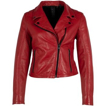 Vêtements Vestes en cuir / synthétiques Gipsy Dalina Rouge Rouge