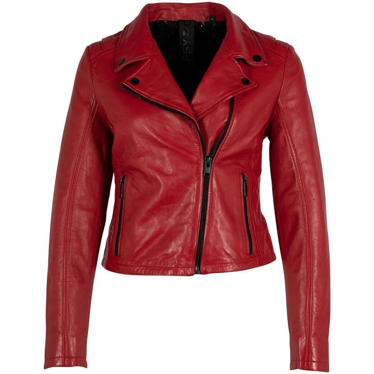 Vêtements Vestes en cuir / synthétiques Gipsy Dalina Rouge Rouge