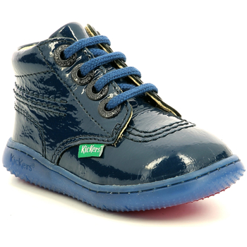 Chaussures Fille Boots Kickers Kickbillista Bleu