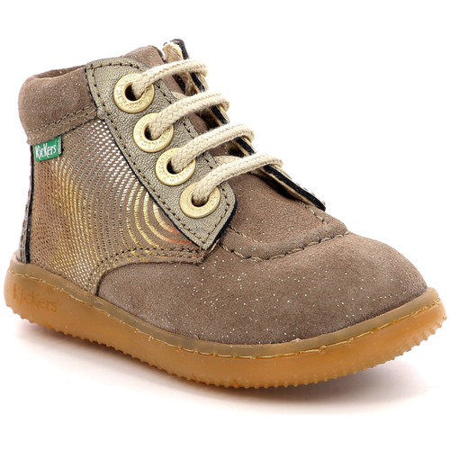Chaussures Fille Boots Kickers Kicksoulful Gris