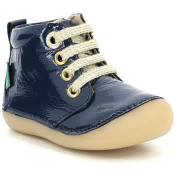 Chaussures Fille 25th Boots Kickers Sonizip Bleu