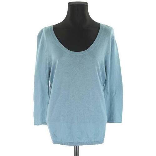 Vêtements Femme Sweats Débardeurs / T-shirts sans manche Pull-over en coton Bleu