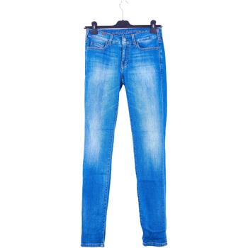 Vêtements Femme Jeans Notify Jean slim en coton Bleu