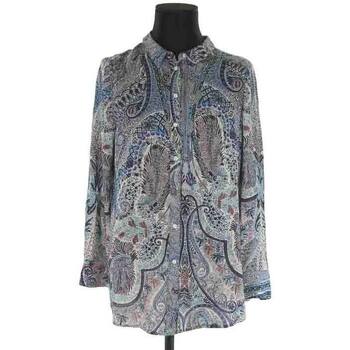 Vêtements Femme Débardeurs / T-shirts sans manche 1964 snow Shoes Chemise en coton Bleu