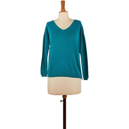 Vêtements Femme Sweats Absolut Cashmere Pull-over en coton Turquoise