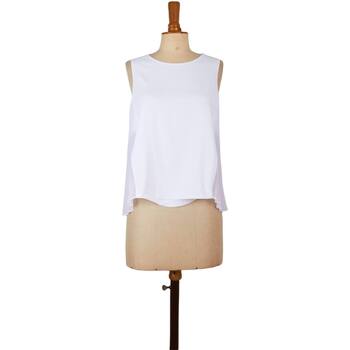 Vêtements Femme Débardeurs / T-shirts sans manche Sandro Camisole Blanc