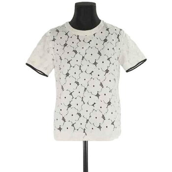 Vêtements Femme Débardeurs / T-shirts sans manche Sandro Blouse Blanc