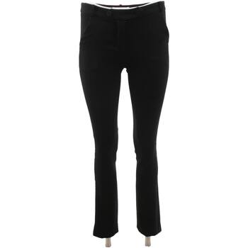 Vêtements Femme Pantalons Bash Pantalon droit noir Noir