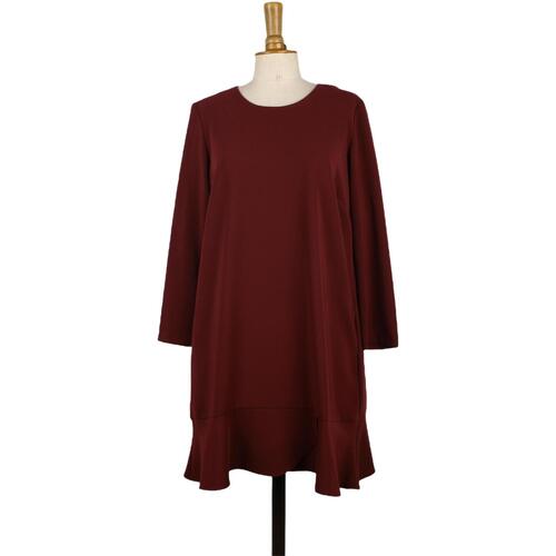 Vêtements Femme Robes Les Petites Robe en coton Bordeaux