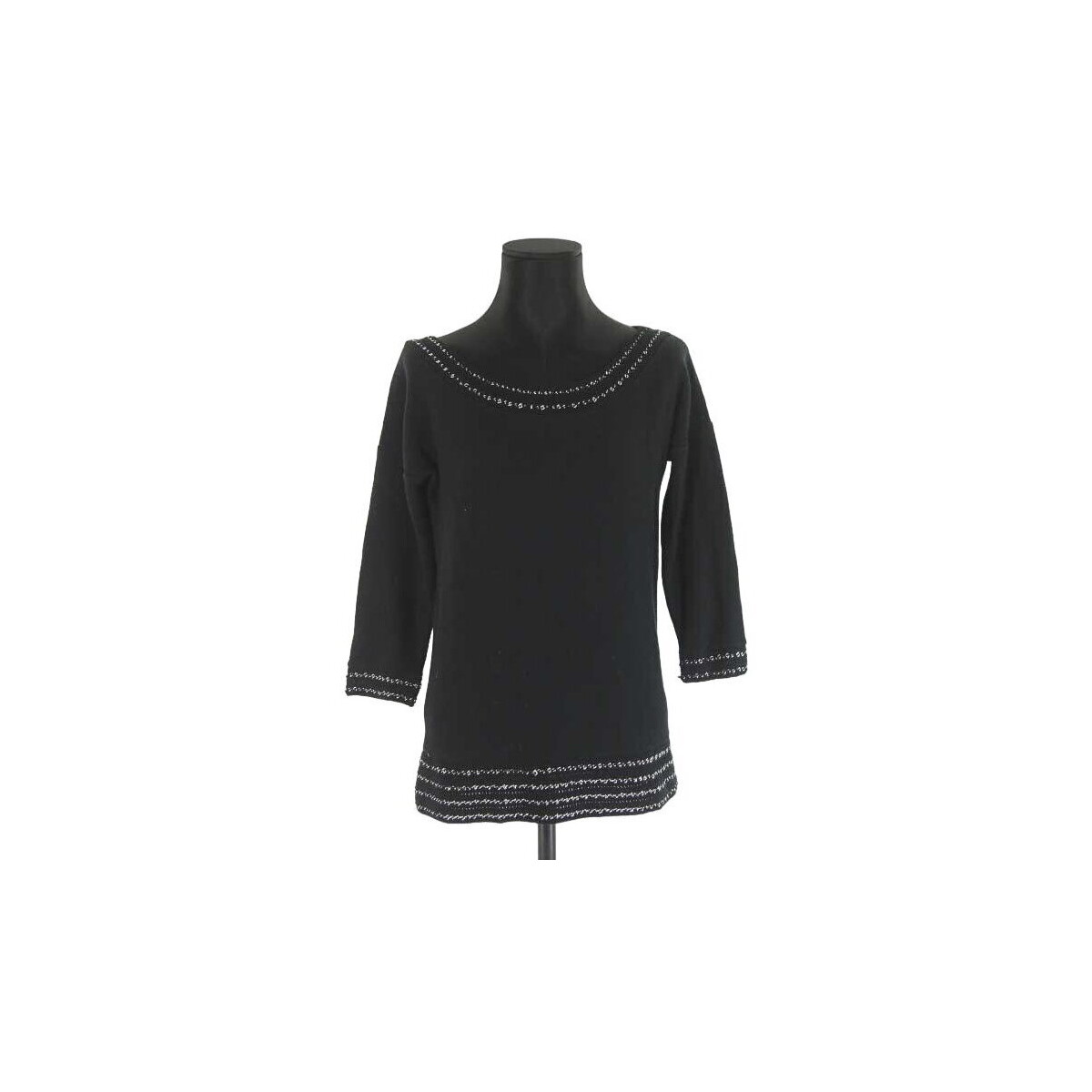 Vêtements Femme Sweats American Retro Pull-over en coton Noir