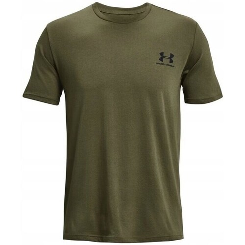 Vêtements Homme T-shirts manches courtes Under Armour Sportstyle Left Chest SS Olive