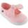 Chaussures Fille Ballerines / babies Victoria MERCEDITA  OJALA 105110 NUD RAYÉ Rose