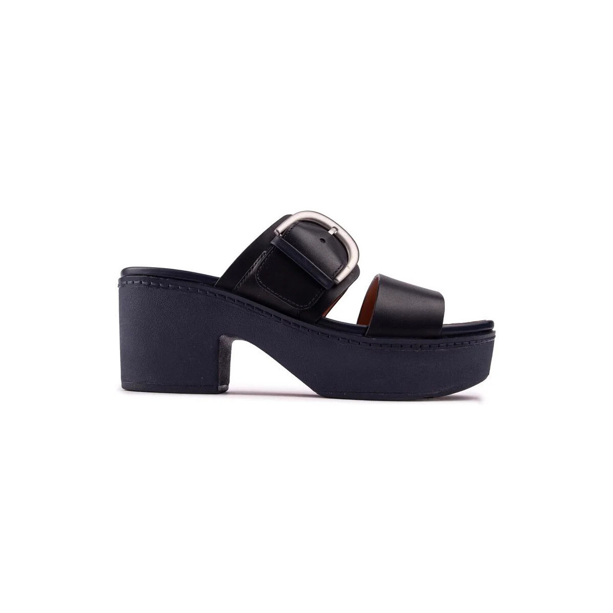 Chaussures Femme Sandales et Nu-pieds FitFlop Pilar Slide Plateformes Bleu