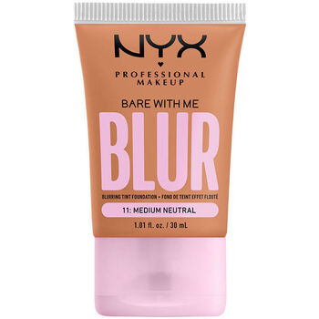 Beauté Femme Fonds de teint & Bases Nyx Professional Make Up Bare With Me Blur 14-bronzage Moyen 