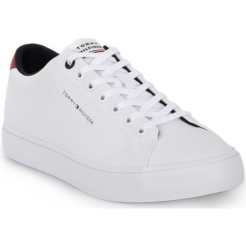 Chaussures Homme Baskets mode Tommy Hilfiger YBS HI VULC Blanc