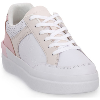 Chaussures Femme Baskets mode Tommy Hilfiger TH2 EMBOSSED COURT Rose