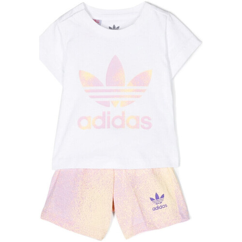 Vêtements Enfant Ensembles enfant adidas boost Originals HK2909 Blanc