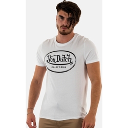 Vêtements Hilfiger T-shirts manches courtes Von Dutch trcaaron Blanc