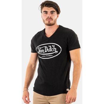 Vêtements Homme T-shirts manches courtes Von Dutch tvcron Noir