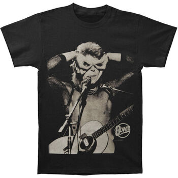 Vêtements T-shirts manches longues David Bowie Acoustics Noir