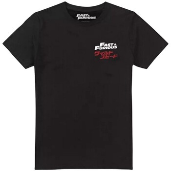 Vêtements Homme T-shirts manches longues Fast & Furious Street Racers Noir