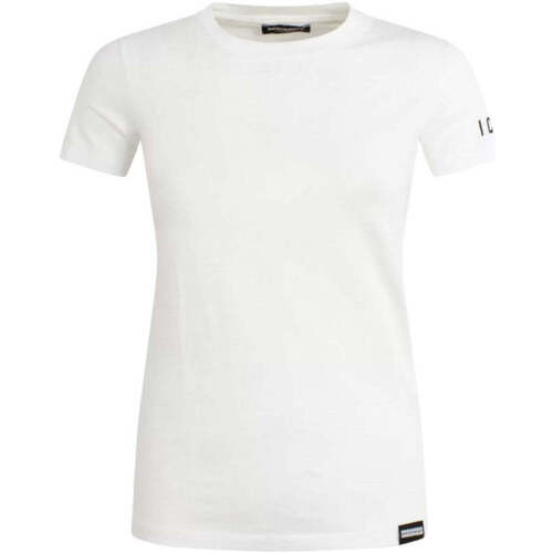 Vêtements Femme T-shirts caps & Polos Dsquared  Blanc