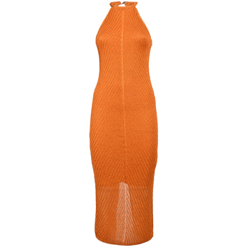 Vêtements Femme Robes longues Dam Guess w3yk93_r24f0-f31m Orange