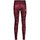 Vêtements Femme Pantalons de survêtement Odlo Tights ZEROWEIGHT PRINT REFLECTIVE Bordeaux