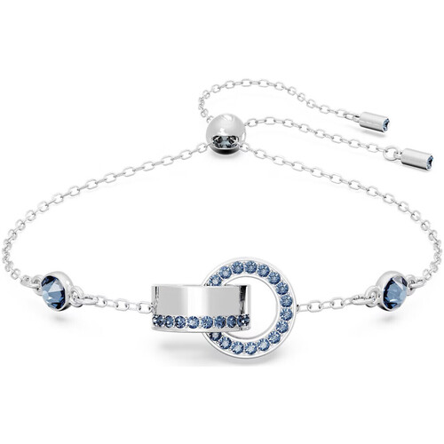 Tout accepter et fermer Femme Bracelets Swarovski Bracelet  Hollow Blanc et Bleu Blanc