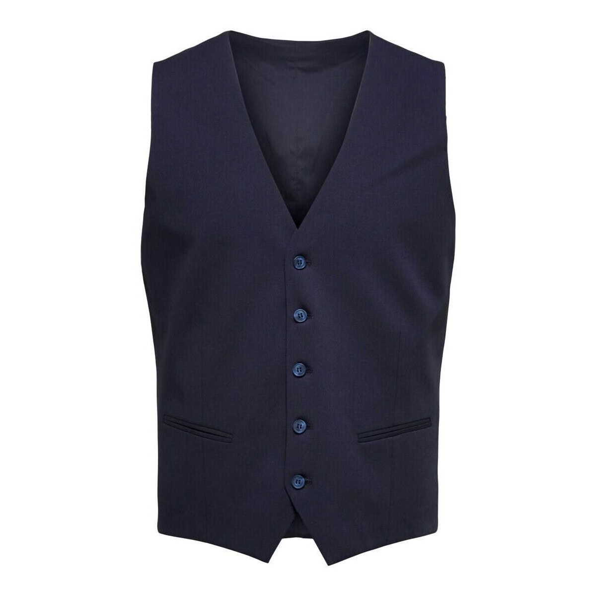 Vêtements Homme Vestes Selected 16089406 LIAM WCT FLAX-NAVY BLAZER Bleu