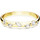 Montres & Bijoux Femme Bracelets Swarovski Bracelet jonc  Dextera Jaune