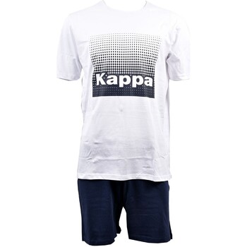 Vêtements Homme Pyjamas / Chemises de nuit Kappa 0434 B Blanc