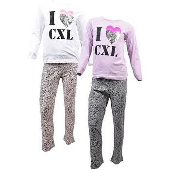 Vêtements Fille Pyjamas / Chemises de nuit Christian Lacroix 0133 Pack de 2 Multicolore