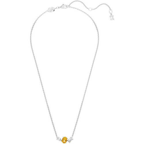 Pendentif En Y Femme Colliers / Sautoirs Swarovski Collier  Mesmera cristaux jaune et blanc Blanc