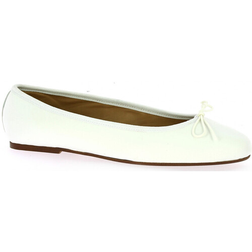 Chaussures Femme Guide des tailles Ballerines cuir Blanc