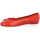 Chaussures Femme Ballerines / babies Gianni Crasto Ballerines cuir Rouge