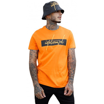 Vêtements Homme Débardeurs / T-shirts sans manche Intoleravel Clothing Tee shirt homme Intoleravel orange - XS Orange