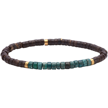 bracelets sixtystones  bracelet perles heishi 4mm coconut -small-16cm 