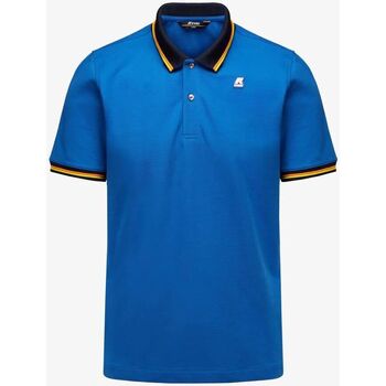 Vêtements Homme T-shirts manches courtes K-Way  Bleu