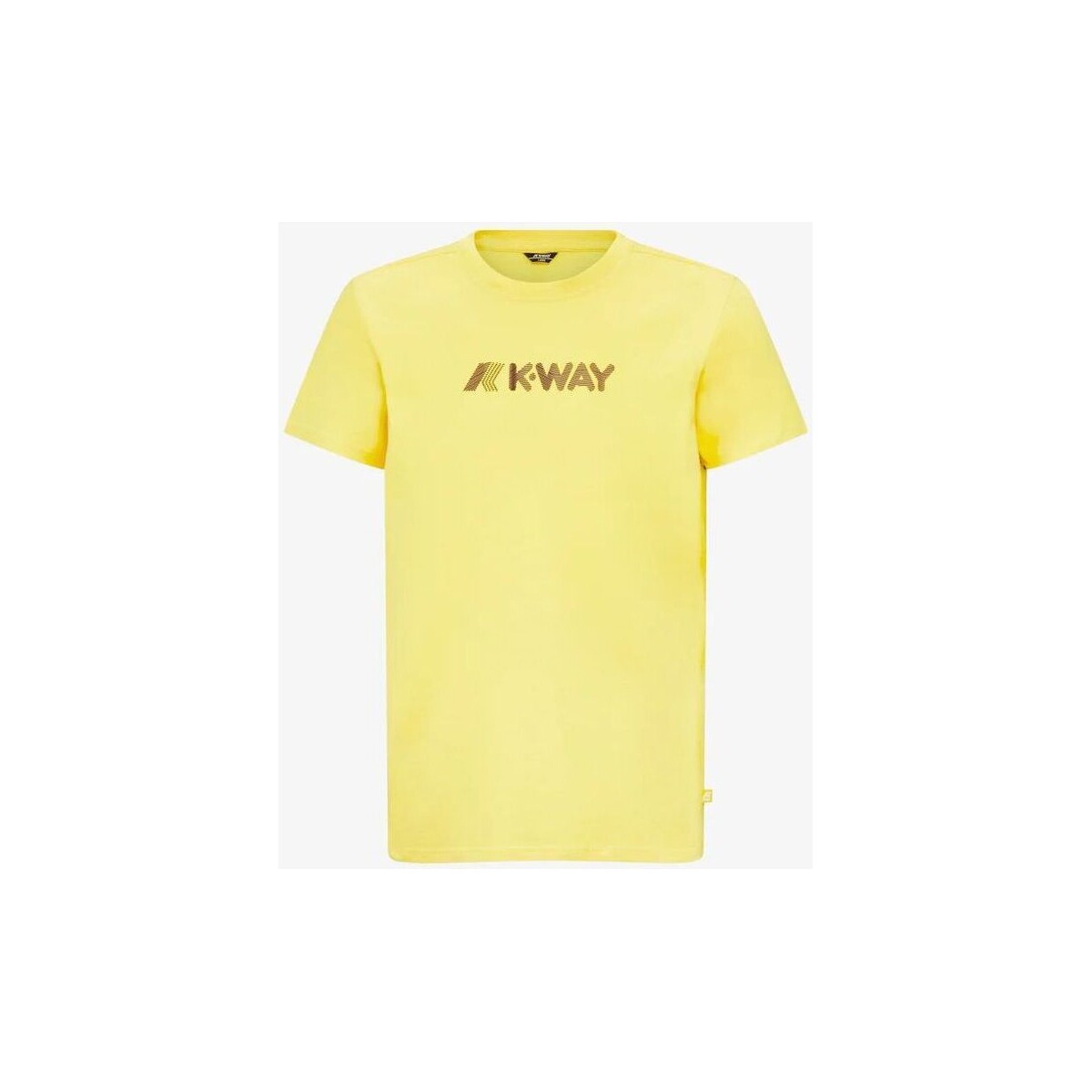 Vêtements Homme T-shirts manches courtes K-Way  Giallo-GIALLO-XZ7