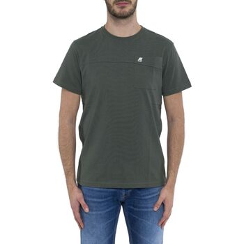 Vêtements Homme T-shirts manches courtes K-Way  Vert