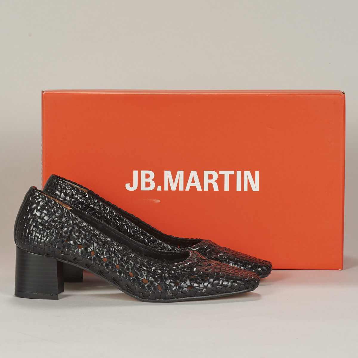 Chaussures Femme Escarpins JB Martin SAUVAGE TRESSE NOIR