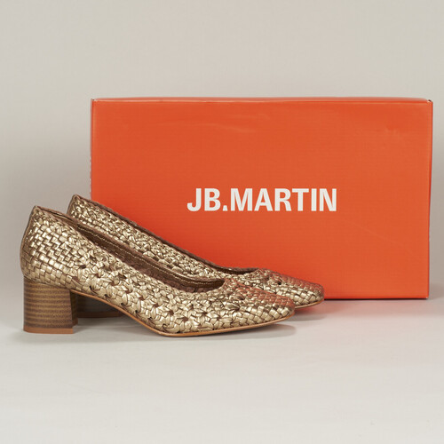 Chaussures Femme Escarpins JB Martin SAUVAGE TRESSE DORE