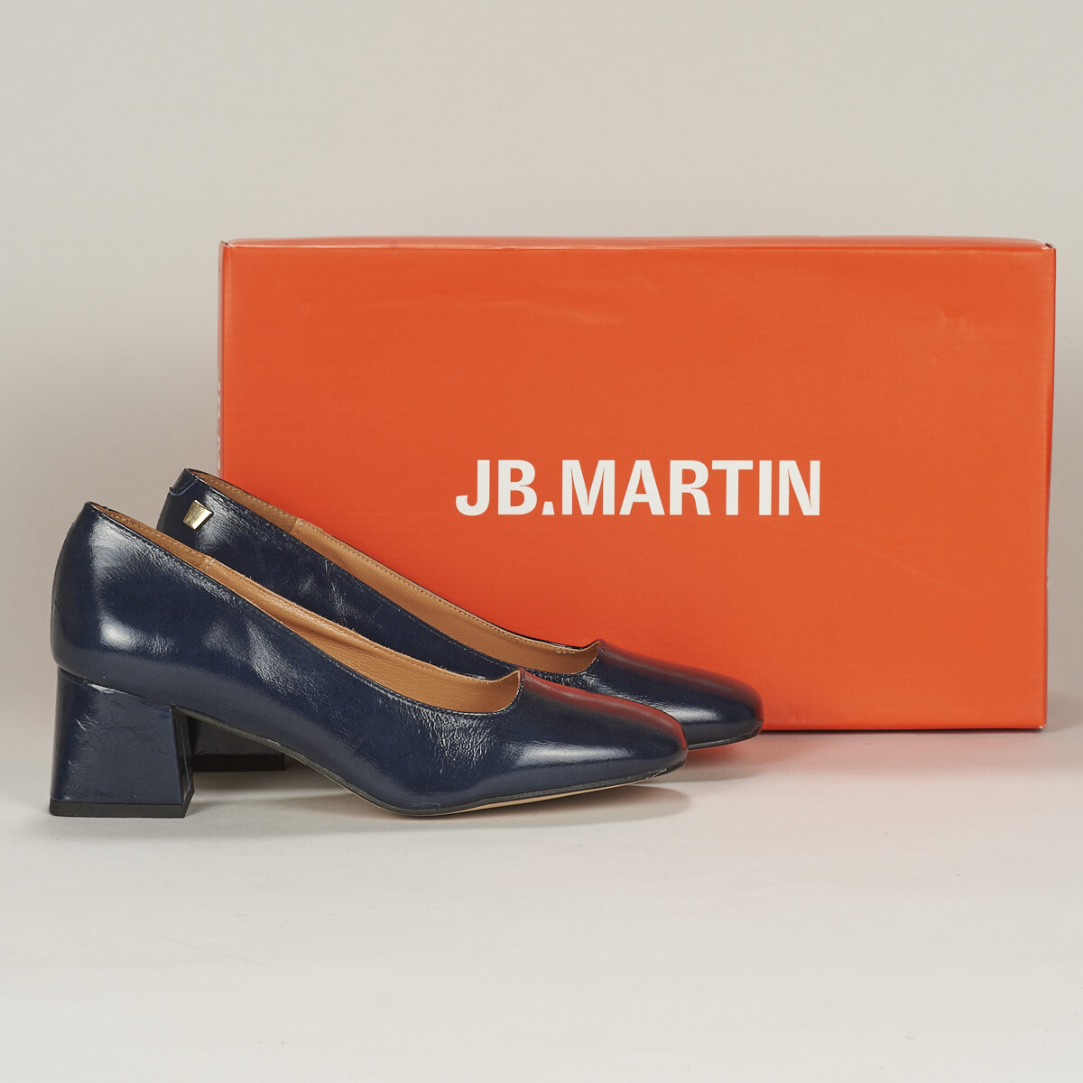 Chaussures Femme Escarpins JB Martin VIVA VEAU VINTAGE MARINE