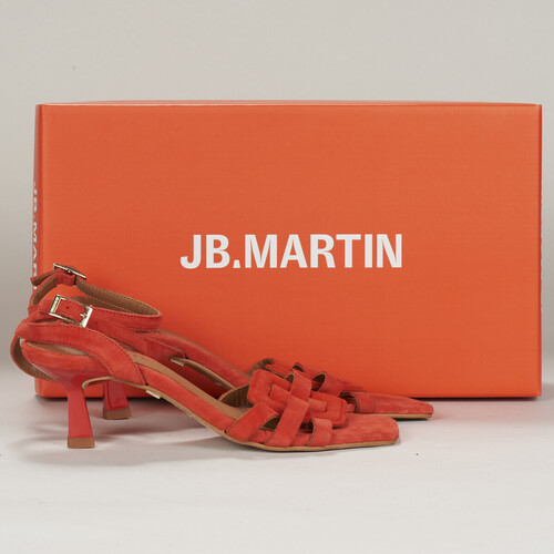 Chaussures Femme Sandales et Nu-pieds JB Martin MANON NAPPA NOIR