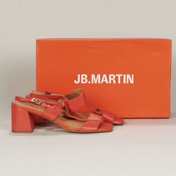 Chaussures Femme Sandales et Nu-pieds JB Martin VITALIE NAPPA CORAIL